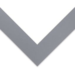 Blick Pre-Cut Mat - Bar Harbor Gray, 18" x 24" (11-3/4" x 17-3/4" Opening)