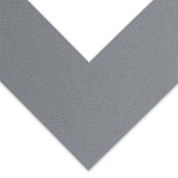 Blick Pre-Cut Mat - Bar Harbor Gray, 10" x 10" (3-3/4" x 3-3/4" Opening)