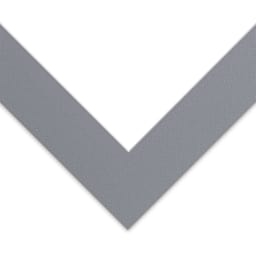 Blick Pre-Cut Mat - Bar Harbor Gray, 12" x 12" (7-3/4" x 7-3/4" Opening)