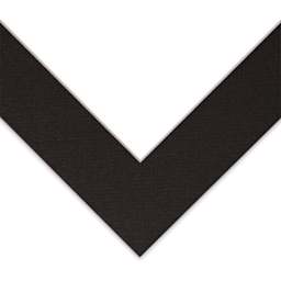 Blick Pre-Cut Mat - Raven Black, 9" x 12" (5-1/2" x 8-1/2" Opening)