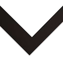 Blick Black Core Pre-Cut Mat - 12" x 16" w/ 8-1/2" x 11-1/2" opening
