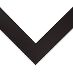 Blick Pre-Cut Mat - Raven Black, 18" x 24" (11-3/4" x 17-3/4" Opening)