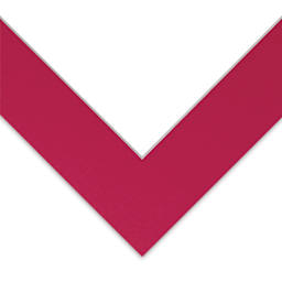 Blick Pre-Cut Mat - Deep Red, 9" x 12" (5-1/2" x 8-1/2" Opening)