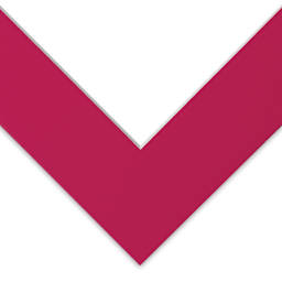 Blick Pre-Cut Mat - Deep Red, 8" x 10" (4-1/2" x 6-1/2" Opening)