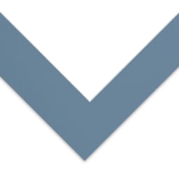 Blick Pre-Cut Mat - Biscay Blue, 16" x 20" (10-1/2" x 13-1/2" Opening)