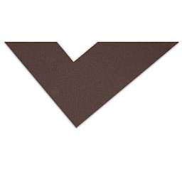 Blick Pre-Cut Mat - Weatherwood, 11" x 14" (7-1/2" x 9-1/2" Opening), corner