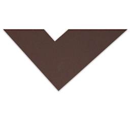 Blick Pre-Cut Mat - Weatherwood, 12" x 16" (8-1/2" x 11-1/2" Opening), corner