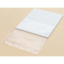 Blick Archival Display and Storage Bag, matboard being insert in bag (matboard not included)