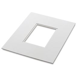 Blick Roadshow 3-in-1 Display System - Top view of Double Mat shown at slight Angle