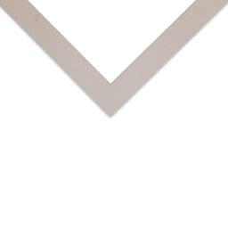 Crescent Select Conservation Solids Pre-Cut Mat - Gray, 4 ply, 16" x 20" corner