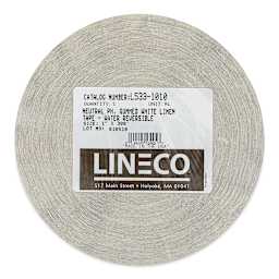 Lineco Gummed Linen Tape - 1" x 300 ft, White