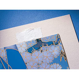 Lineco Gummed Japanese Hinging Tape - 1" x 100 ft, Roll (Used between artwork and mat)