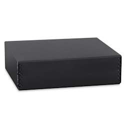 Lineco Museum Storage Box - 11-1/2" x 14-1/2" x 3", Black