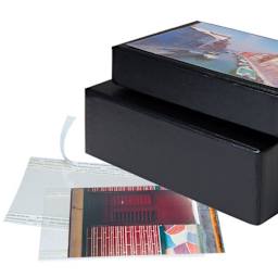 Lineco Photo Mounting Sleeve attached to archival box