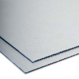 Lineco Backer Board from the side to show thickness