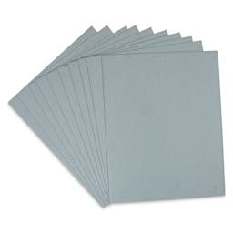 Lineco Backer Board Pack - 16" x 20", Blue/Gray, Pkg of 10 fanned out
