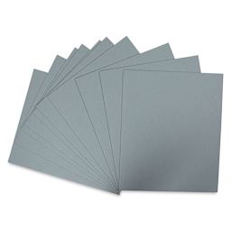 Lineco Backer Board Pack - 20" x 24", Blue/Gray, Pkg of 10 fanned out