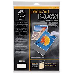 Lineco Photo Art Bag Pack - 16 3/4" x 21", Pkg of 10