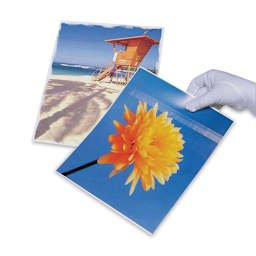 Lineco Photo Art Bag Pack, in hand holding one bag with image inserted (not included)