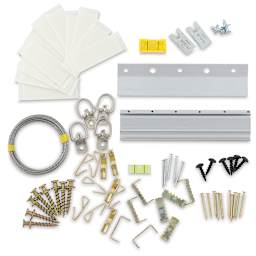Hangman Picture and Poster Hanging Kit - Components of Kit

