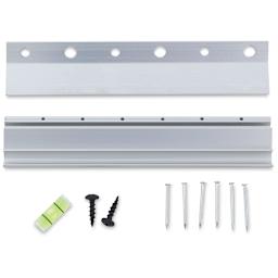 Hangman Wall Saver Hanging Kits - Components of 6 inch Kit
