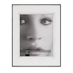 MCS Framatic Frame - Black, 11" x 14" w/8" x 10" Opening, Shadow Mat