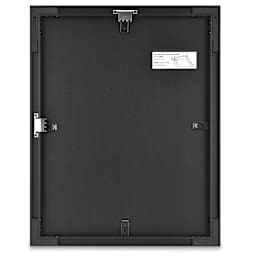 MCS Framatic Fineline II Frame - Black, 11" x 14" back