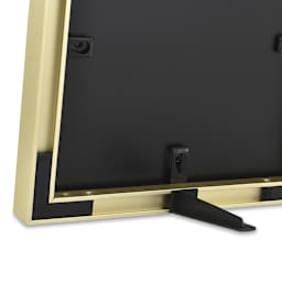 MCS Framatic Fineline II Frame - Gold, 8" x 8" back corner with feet