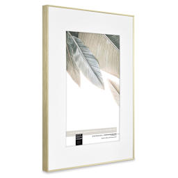 MCS Framatic Fineline II Frame - Gold, 12" x 16" side view