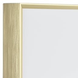 MCS Framatic Fineline II Frame - Gold, 12" x 16" close up of corner