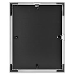 MCS Framatic Fineline II Frame - Silver, 11" x 14" back with hangers