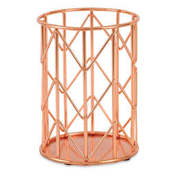 U Brands Pencil Cup - Empty Rose Gold Pencil Cup