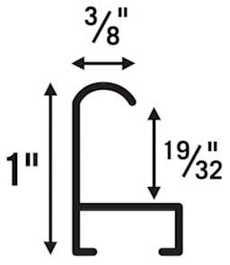 Nielsen Metal Frame Section Style 15 dimensions
