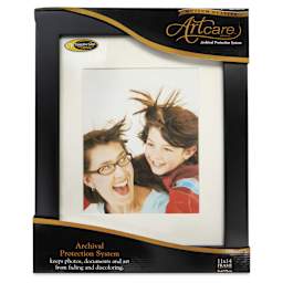 Bainbridge Artcare Woodbury Frame - 11" x 14", Black front of package