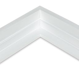 Ampersand Floaterframe - Bold, White 6" x 6", 1-1/2" 