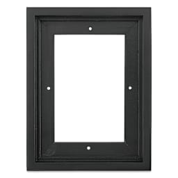 Ampersand Floaterframe - Bold, Black, 5" x 7", 7/8", front view