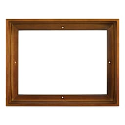 Ampersand Art Supply Floaterframe Readymade Frame For Flat And 1 1/2 Deep Wood Panel And Canvas Artwork, Paintings, Prints, And More, 10x10 Ampersand Art Supply Floaterframe Readymade Frame For Flat And 1 1/2 Deep Wood Panel And Canvas Artwork, Paintings, Prints, And More, 10x10
