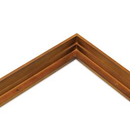  Ampersand Floaterframe - Thin, Walnut, 11" x 14", 1-1/2", corner close-up