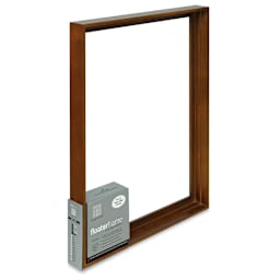 Ampersand Floaterframe - Thin, Walnut, 16" x 20", 1-1/2", at an angle