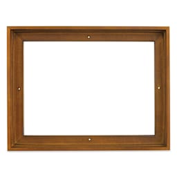 Ampersand Floaterframe - Thin, Walnut, 9" x 12", 7/8", front of frame