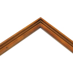 Ampersand Floaterframe - Thin, Walnut, 12" x 16", 7/8", corner close-up