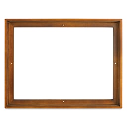 Ampersand Floaterframe - Thin, Walnut, 12" x 16", 7/8", front view