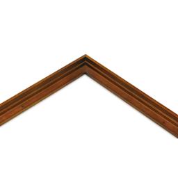 Ampersand Floaterframe - Thin, Walnut, 16" x 20", 7/8", corner close-up