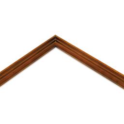 Ampersand Floaterframe - Thin, Walnut, 18" x 24", 7/8", corner close-up