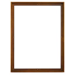 Ampersand Floaterframe - Thin, Walnut, 18" x 24", 7/8", front view