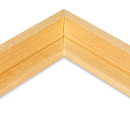 Ampersand Floaterframe - Bold, Maple, 6" x 6", 7/8" 