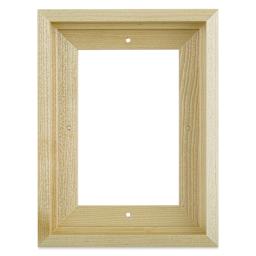 Ampersand Floaterframe - Bold, Maple, 5" x 7", 7/8", front view