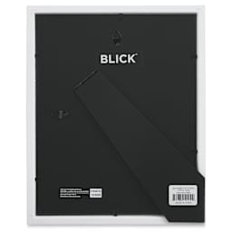 Blick Emery Gallery Frame - White, 8" x 10", with Easel Back