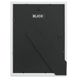 Blick Emery Gallery Frame - White, 9" x 12" back of frame