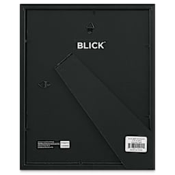 Blick Emery Gallery Frame - Black, 8" x 10", with Easel Back back of frame